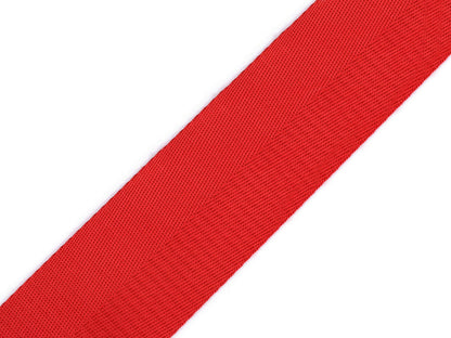 Sangle lisse double face avec effet brillant, largeur 50 mm