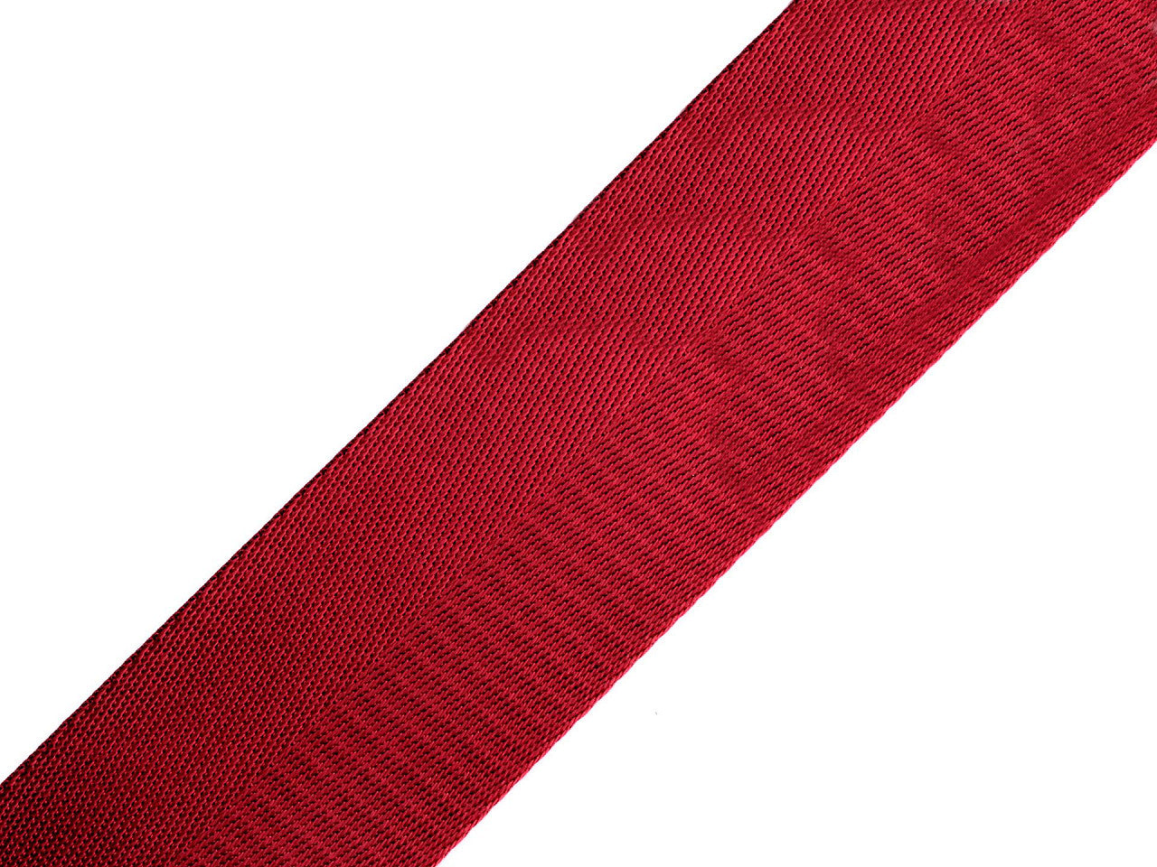 Sangle lisse double face avec effet brillant, largeur 50 mm