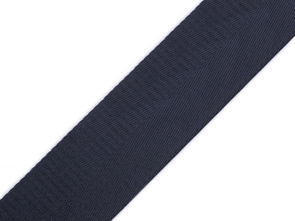 Sangle lisse double face avec effet brillant, largeur 50 mm