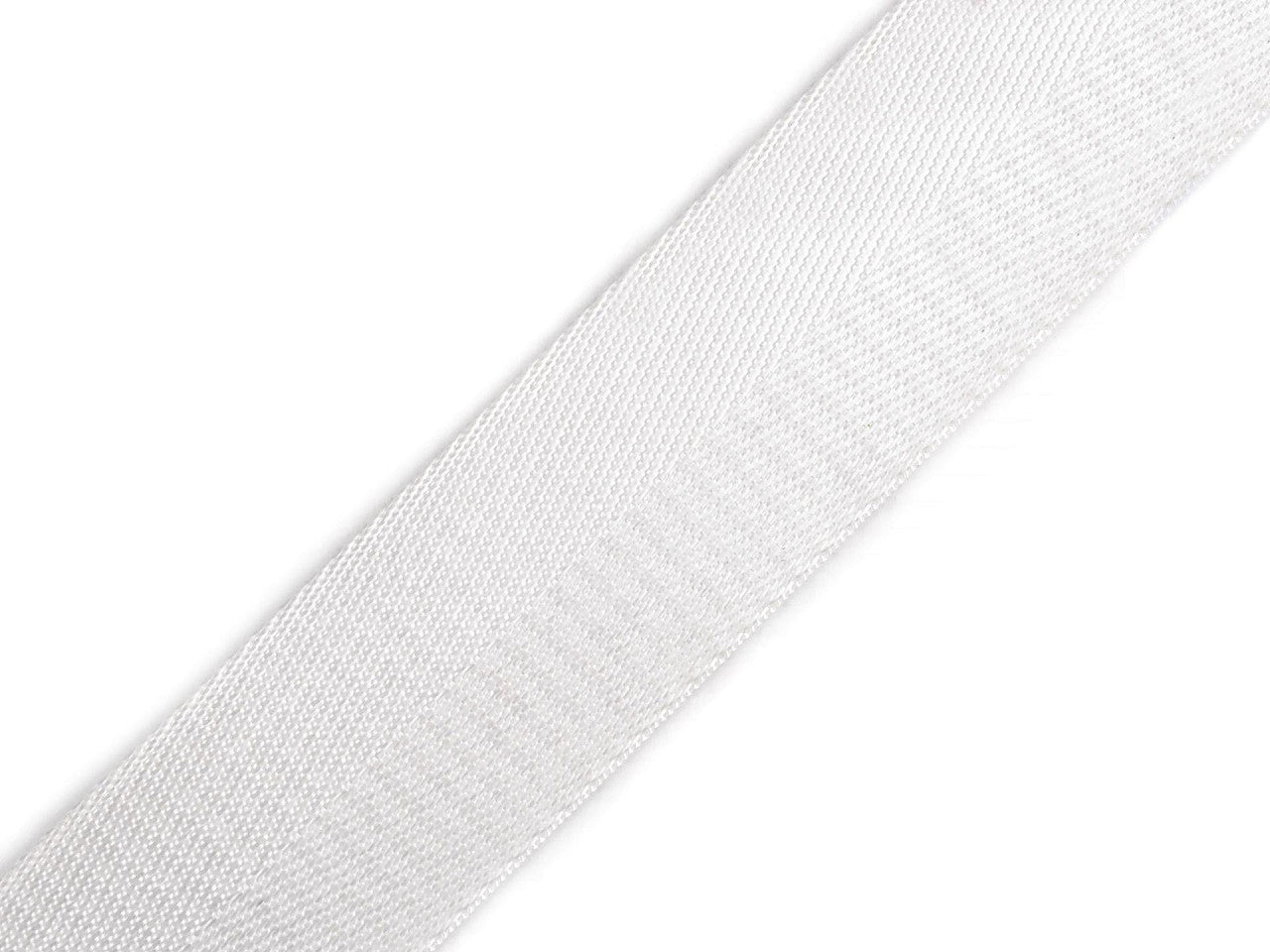 Sangle lisse double face avec effet brillant, largeur 38 mm