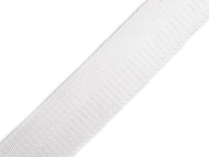 Sangle lisse double face avec effet brillant, largeur 38 mm