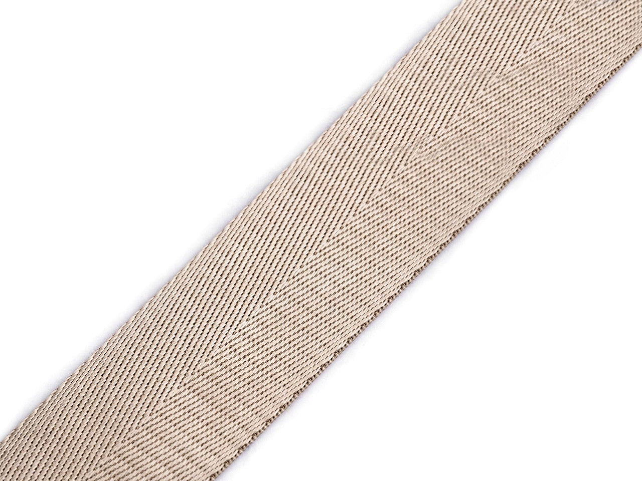 Sangle lisse double face avec effet brillant, largeur 38 mm
