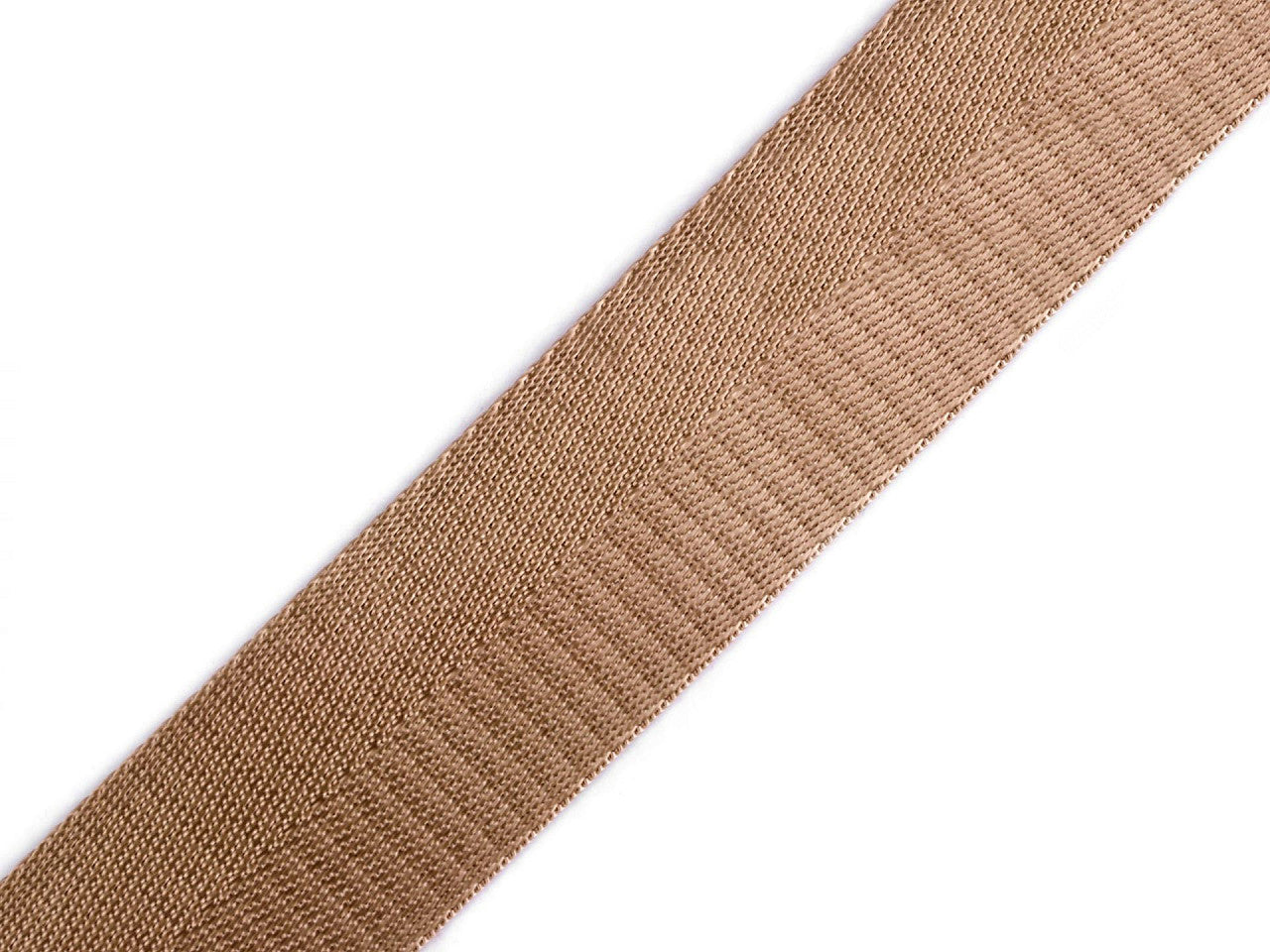 Sangle lisse double face avec effet brillant, largeur 38 mm