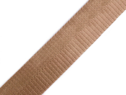 Sangle lisse double face avec effet brillant, largeur 38 mm