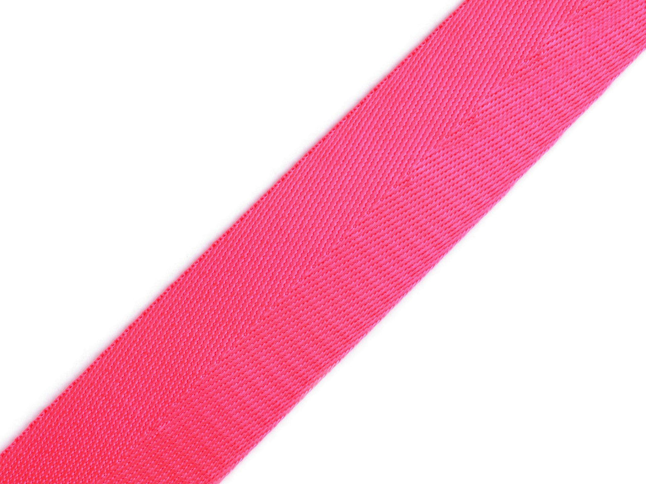 Sangle lisse double face avec effet brillant, largeur 38 mm