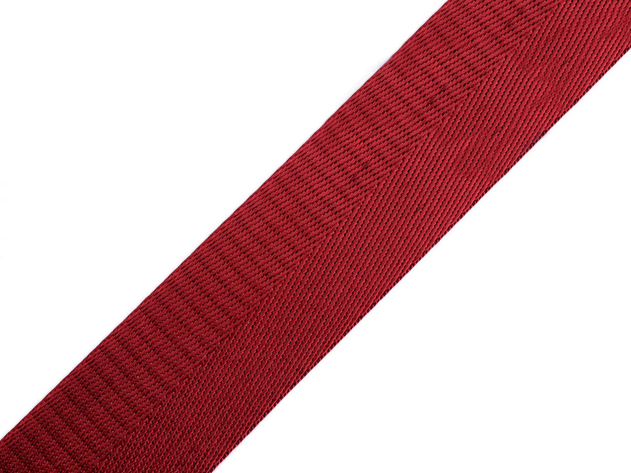 Sangle lisse double face avec effet brillant, largeur 38 mm