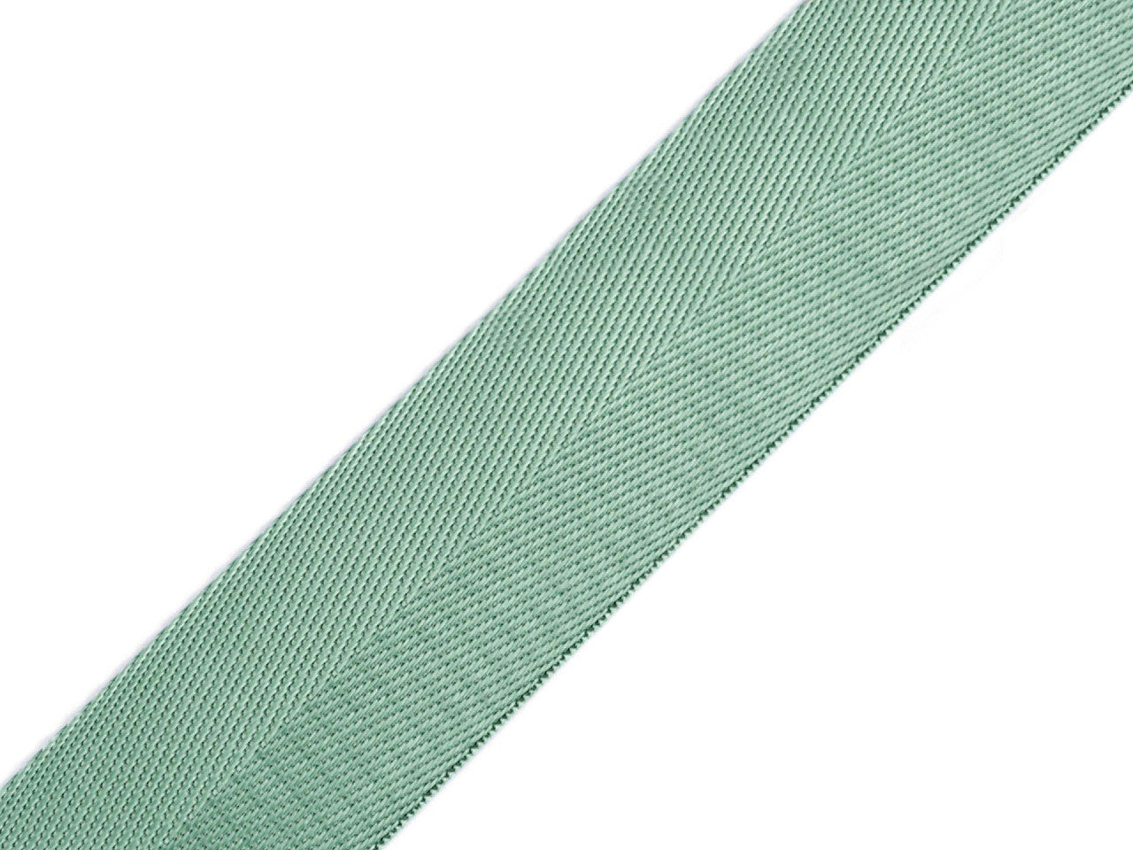 Sangle lisse double face avec effet brillant, largeur 38 mm
