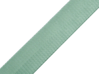 Sangle lisse double face avec effet brillant, largeur 38 mm