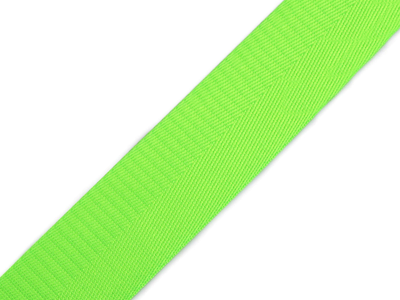 Sangle lisse double face avec effet brillant, largeur 38 mm