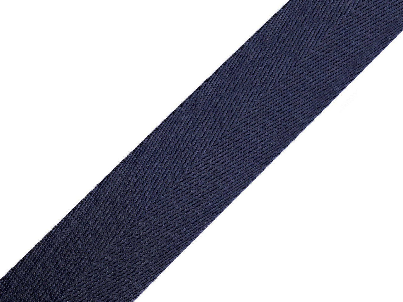 Sangle lisse double face avec effet brillant, largeur 38 mm