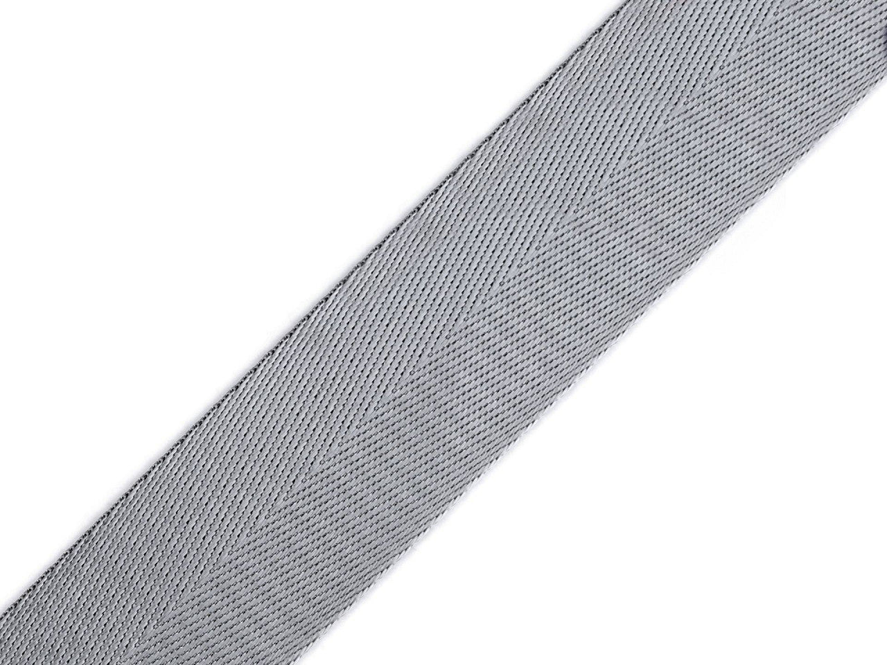 Sangle lisse double face avec effet brillant, largeur 38 mm