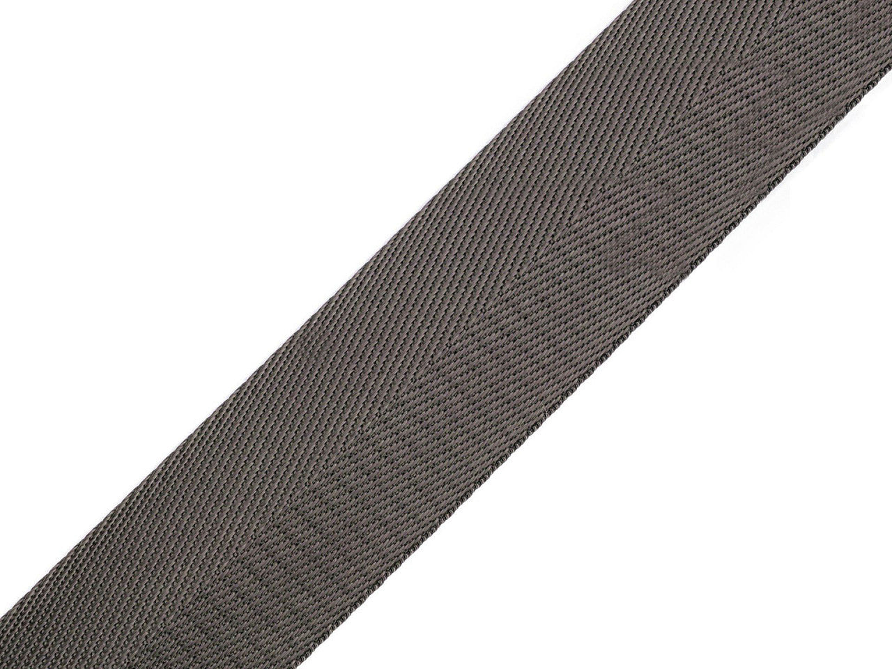 Sangle lisse double face avec effet brillant, largeur 38 mm