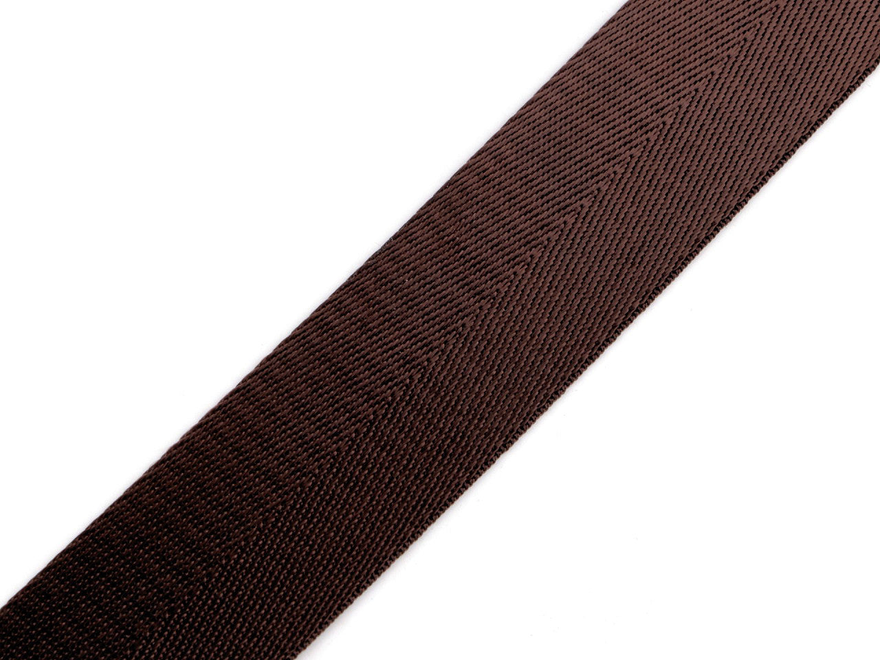 Sangle lisse double face avec effet brillant, largeur 38 mm