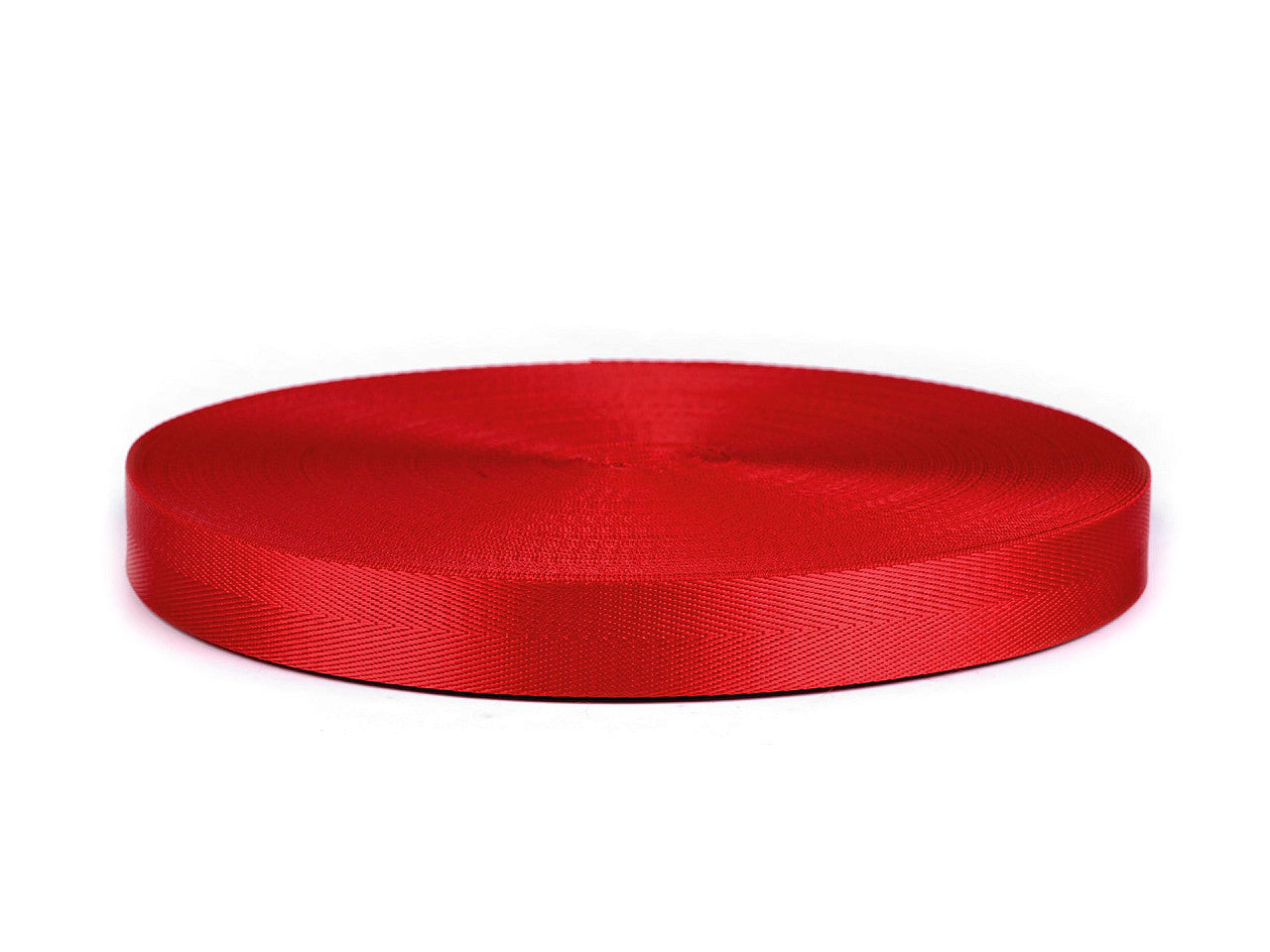 Sangle lisse double face avec effet brillant, largeur 25 mm