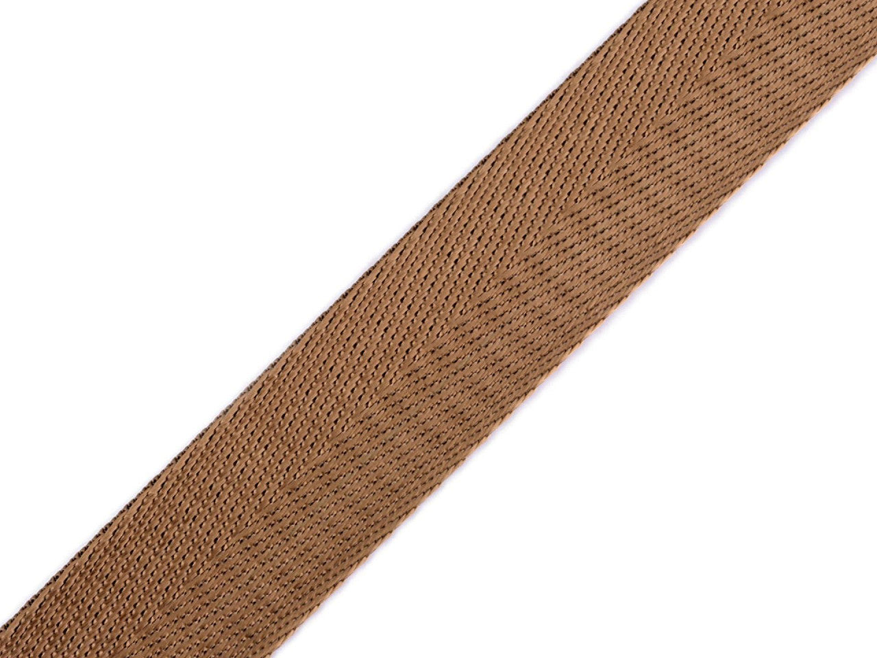 Sangle lisse double face avec effet brillant, largeur 25 mm