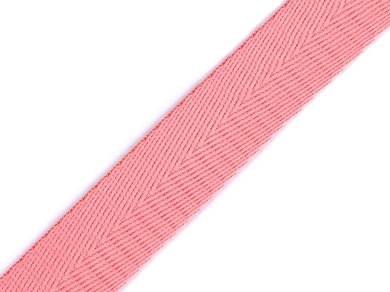 Sangle lisse double face avec effet brillant, largeur 25 mm