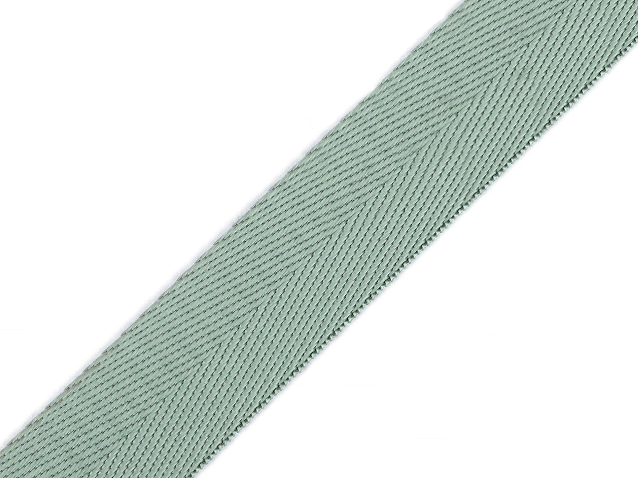 Sangle lisse double face avec effet brillant, largeur 25 mm