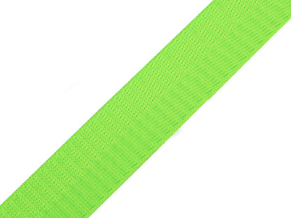 Sangle lisse double face avec effet brillant, largeur 25 mm
