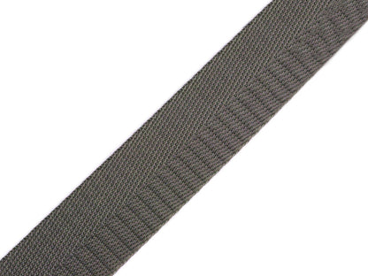 Sangle lisse double face avec effet brillant, largeur 25 mm