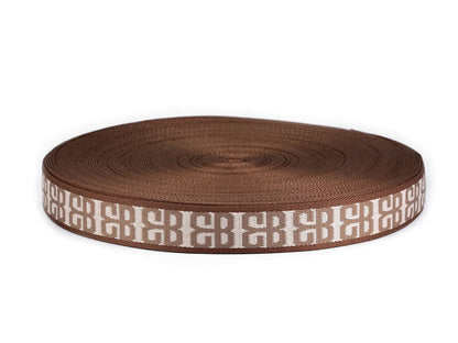 Sangle tressée double face, largeur 38 mm