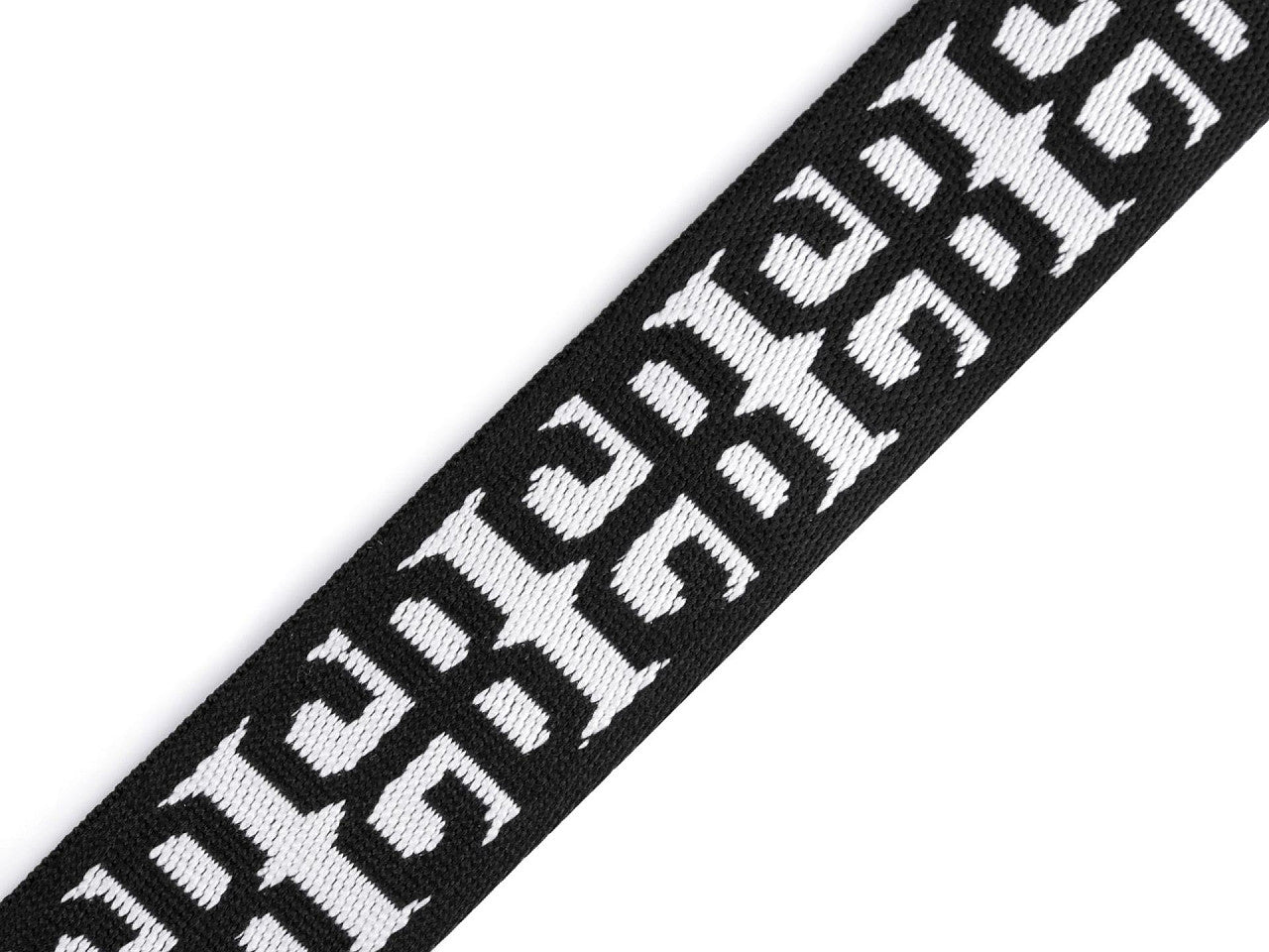 Sangle tressée double face, largeur 38 mm