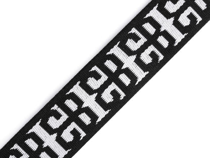Sangle tressée double face, largeur 38 mm