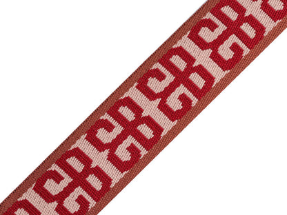 Sangle tressée double face, largeur 38 mm