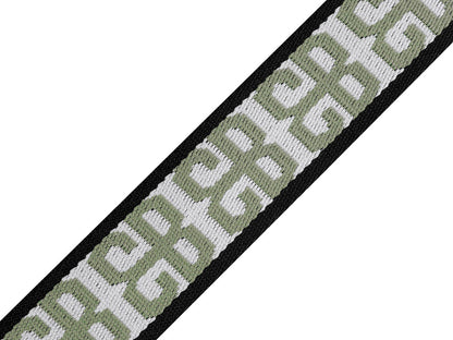 Sangle tressée double face, largeur 38 mm