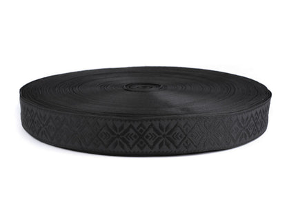 Sangle avec broderie, largeur 48 mm