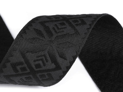Sangle avec broderie, largeur 48 mm