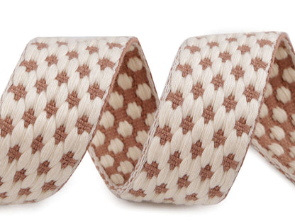 Sangle avec effet 3D, largeur 38 mm