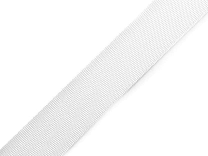 Sangle lisse double face avec effet brillant, largeur 25 mm