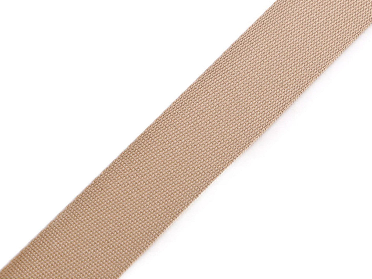 Sangle lisse double face avec effet brillant, largeur 25 mm