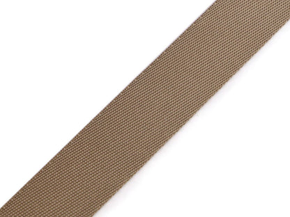 Sangle lisse double face avec effet brillant, largeur 25 mm