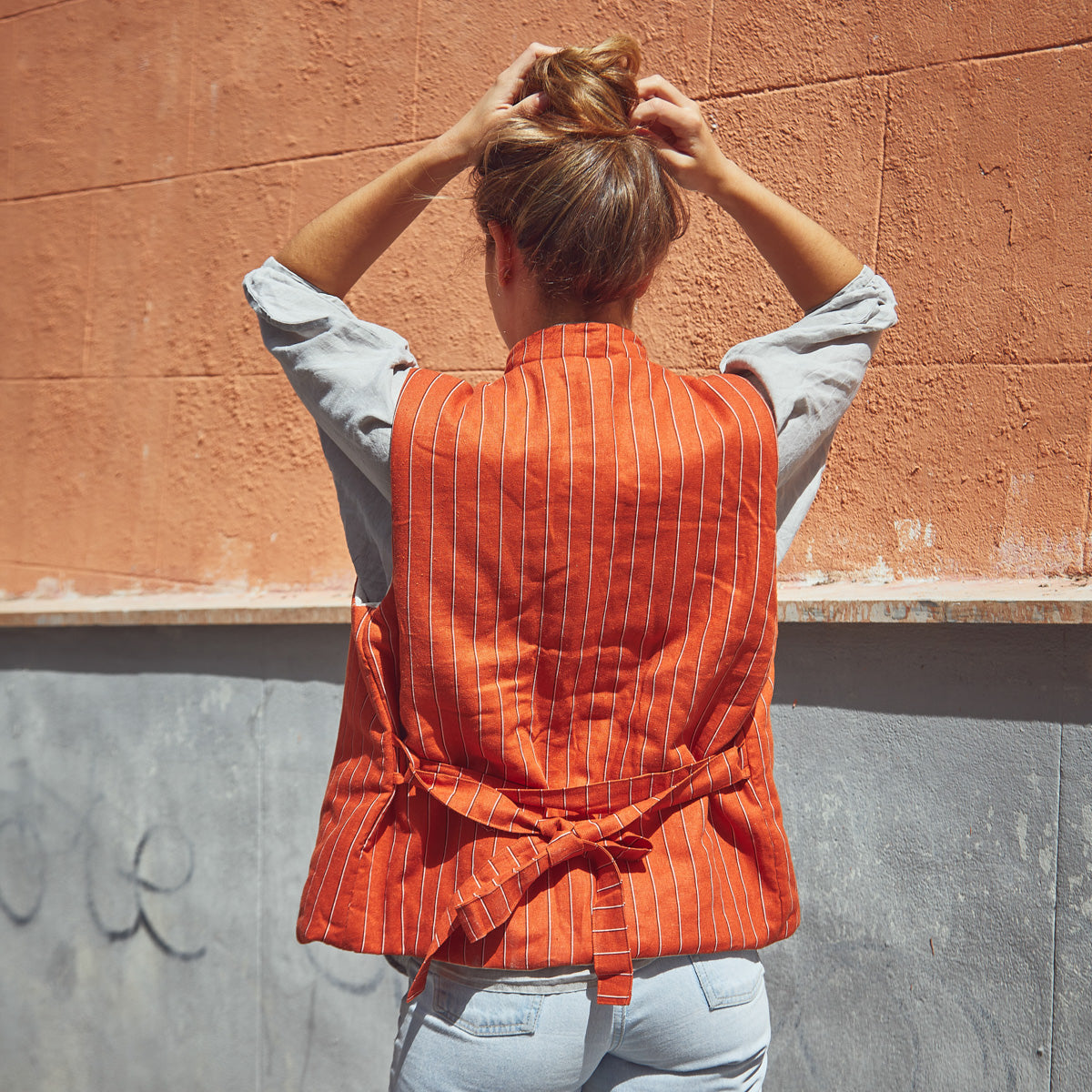 RABAT Patron gilet sans manche femme — IKATEE