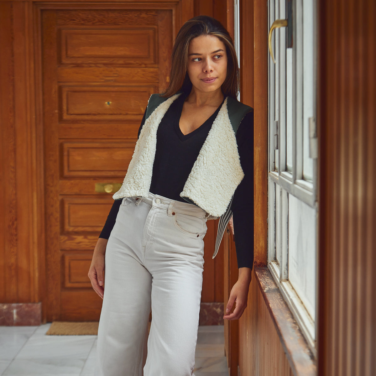 RABAT Patron gilet sans manche femme — IKATEE