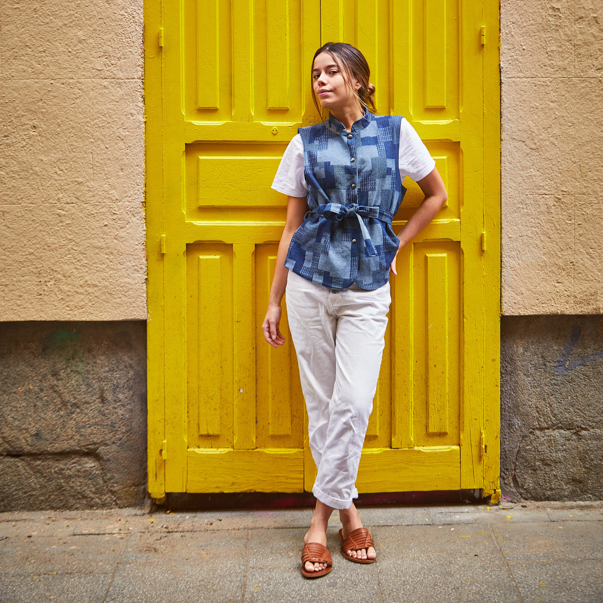 RABAT Patron gilet sans manche femme — IKATEE