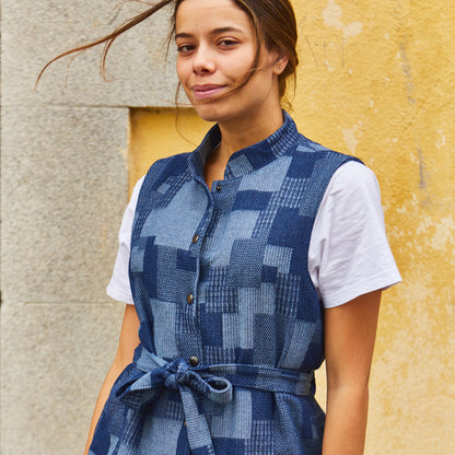 RABAT Patron gilet sans manche femme — IKATEE