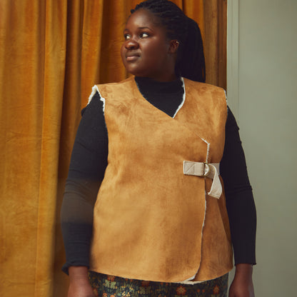 RABAT Patron gilet sans manche femme — IKATEE
