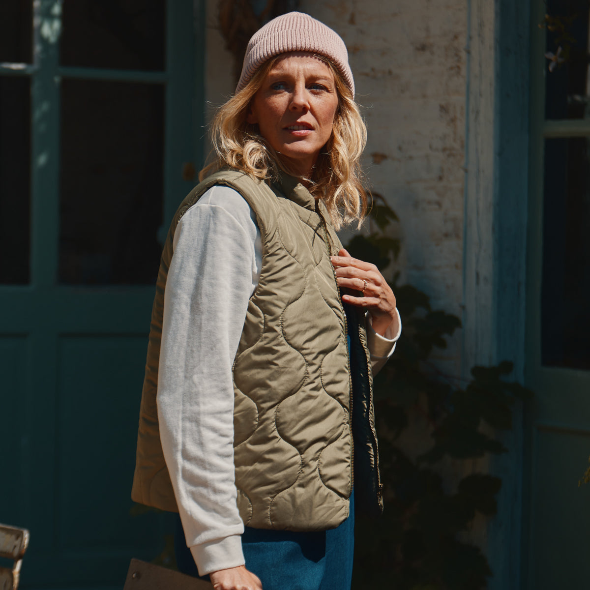 RABAT Patron gilet sans manche femme — IKATEE