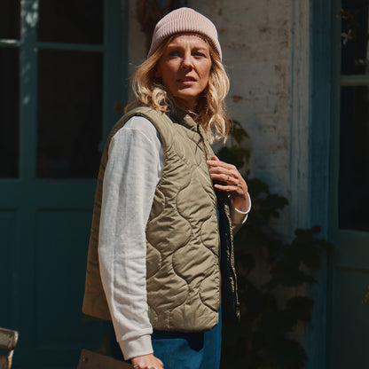 RABAT Patron gilet sans manche femme — IKATEE