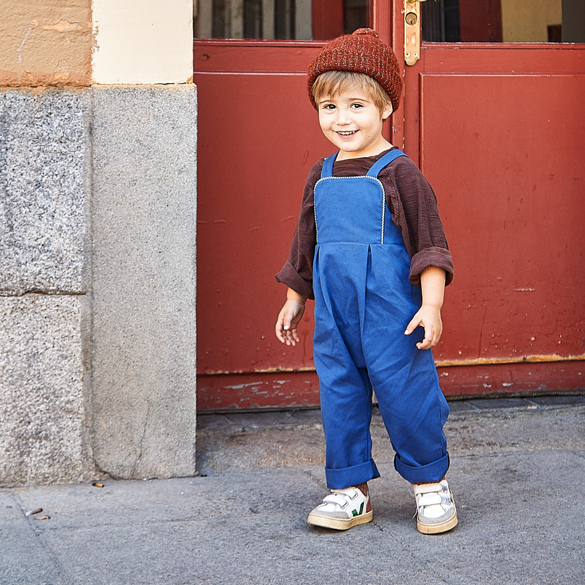 FARO Patron combinaison, barboteuse et robe bébé — IKATEE