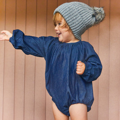 HANOÏ Patron pochette blouse, robe et barboteuse bébé — IKATEE