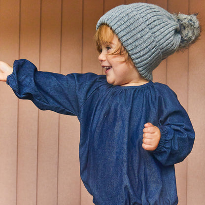 HANOÏ Patron pochette blouse, robe et barboteuse bébé — IKATEE