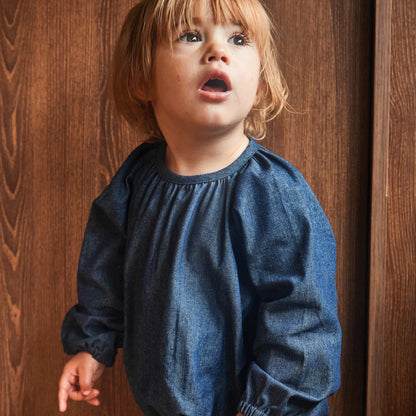 HANOÏ Patron pochette blouse, robe et barboteuse bébé — IKATEE