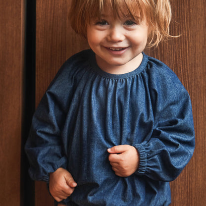HANOÏ Patron pochette blouse, robe et barboteuse bébé — IKATEE