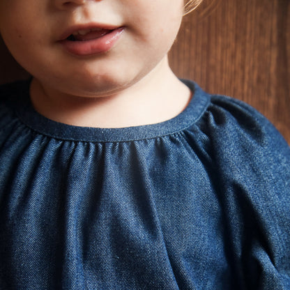 HANOÏ Patron pochette blouse, robe et barboteuse bébé — IKATEE