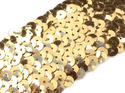 Liseré élastique avec sequins, largeur 45 mm