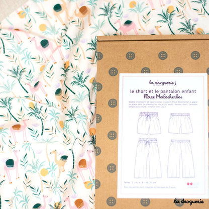 Patron couture du pantalon et short enfant Place Malesherbes