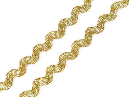 Ruban Ric Rac Arc-en-ciel, largeur 5 mm - 13.5m